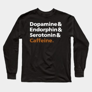 Caffeine List Long Sleeve T-Shirt